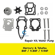 Water Pump Repair Kit 8HP / 9.8HP / 9.9HP Mercury Tohatsu Outboard - 3B2-87322-2 / 853792A5