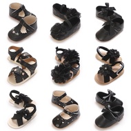 Princess Baby Shoes Girl Bowknot Cute Infant Toddler Soft Sole Shoes Anti-Slip Casual Sneakers Walki