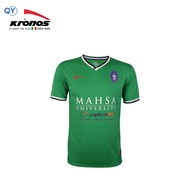 （QY) Kronos MAHSA United Jersey Kronos Referee Shirt Uniform 2022 2023 Training Jersey Official New Bola Sepak Kelabu Custom Men Football Soccer Jersi Fustal Microfiber T Shirt