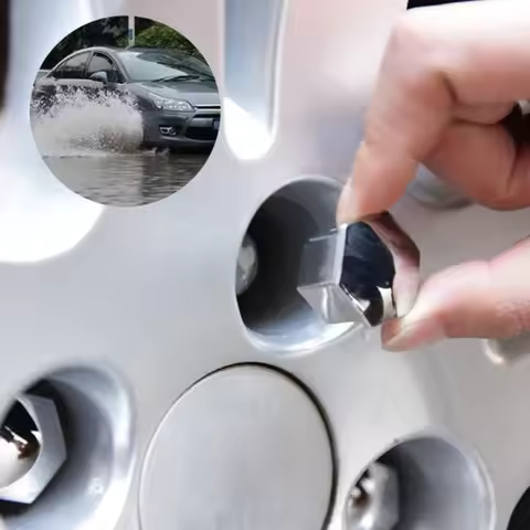 Car Hub Screw Cover Car Tyre Nut Bolt Decoration For Subaru XV Forester Outback Legacy Impreza XV BR