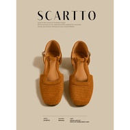 Retro Woven Roman Sandals with Thick Heel - Perfect Match for Your Outfit!