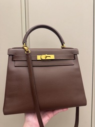 Hermes Kelly 28 Epsom 金扣