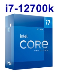 CPU (ซีพียู) INTEL CORE I7-12700K 3.6 GHz (SOCKET LGA 1700) (ระบบระบายความร้อนไม่รวมอยู่ในสินค้า) ประกัน 3 ปี