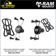 RAM MOUNTS X-GRIP UNIVERSAL MOTORCYCLE CAR PHONE HOLDER WITH BALL - B SIZE (RAM-HOL-UN7BU / RAM-HOL-