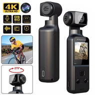 Portable WiFi Sports Camera 4K Sports Camera 270 ° Rotating Video Motorcycle Camera