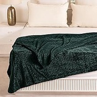 HOMEMONDE Chevron Pattern Blanket Double Size - Throw Fozzy Blankets 90 x 90 Inch, Warm Flannel All 