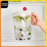 Large Capacity Plastic Cold Water Pitcher with Filter for Home Refrigerator, Cool Water Pitcher, Fru