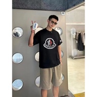 Moncler Mengkou 2026 Early Spring New Style Short-Sleeved T-Shirt Men Style Women Style Couple Style
