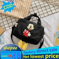 New Style Mickey Mouse Shoulder Bag Hand Bag Design By Anello Medium Size For Ladies