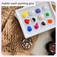 Adhere Yanling Cream Canned Nail Polish Gel Original Color Red Yellow Blue Mixed Color Phototherapy 