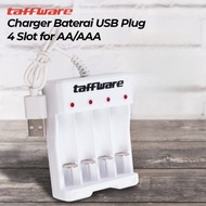 AA/AAA 4-Slot Rechargeable Battery Charger