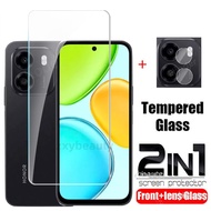For Honor X6E X7E 5G 4G 2026 Screen Protector 2in1 Full Cover Clear Tempered Glass For HonorX7E Hono