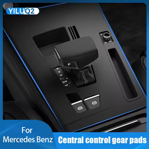 For Audi Q5 Central Control Gear Shift Protector Silicone Panel Trim Strip Modification and Upgrade 