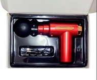 MGE-006紅色電動震動筋絡按摩槍FASCIAL GUN筋膜槍5檔模式USB充電大支20cm電動按摩棒Massage Gun按摩器electric massage stick