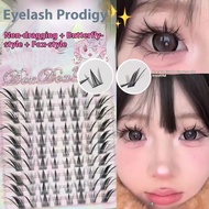 【Shipment Within 24 Hours】 Cat Eye Fox Effect False Eyelashes Natural Wispy Volume Curly Extension L