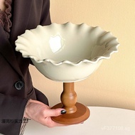 High-end fruit tray for home use, perfect for the living room, with a petal-shaped design, ideal for