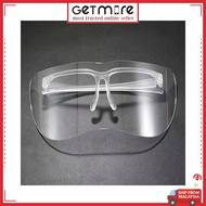 GETMORE Sunglasses Face Shield Spectacles Transparent Anti-fog and Face Mask Splash Half Face Shield