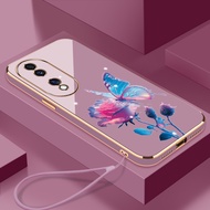 Casing Honor 90 Honor 90 lite Honor 90 pro Honor 70 Honor X9b Honor 10 lite Phone Case Rose Silicone