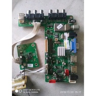 MESIN Mb - Mainboard Motherboard Polytron Pld 43TV866 Led TV Machine - 43 TV 866