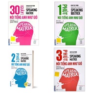 Speaking Matrix Combo Book Speak 30 seconds 2 minutes 3 Minutes Speak English Like the Wind - 1 Minu