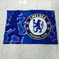 Official Chelsea Merchandise Flag Chelsea supporters flag bendera Chelsea