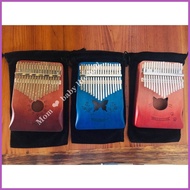 ✒ ㍿ ☪ 【Good Wood】17 keys Kalimba Thumb Piano Acoustic Finger Piano Music Instruments