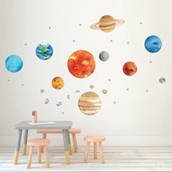 Planet Wall Decoration Stickers Creative New Wall Decoration Children's Room Big Planet INS Stickers