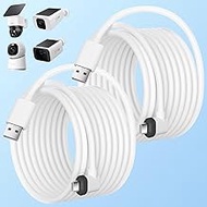 20FT Power Cable Compatible with eufy SoloCam S220/S340/C210/E30,eufy Indoor Cam S350/C210/C220,eufy