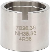 Tiardey Clock Movement Holder, Brass Stand, Universal Multipurpose Repair Assembly Tool, Rustproof C