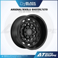 Black Rhino Arsenal - Matte Black 16x8 ET-10 6x139.7 (1 piece)