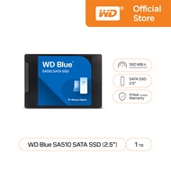 WD Blue SA510 SSD 1TB SATA3 Read:560MB/s Write:520MB/s ( WDS100T3B0A) ( เอสเอสดี Solid State Drive )