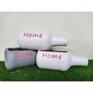 POT CERAMIC CACTUS POT (BOTTLE)