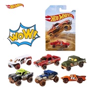 GDG44-9C9F {ORIGINAL} HOT WHEELS OFF ROAD TRUCK SERIES BY SET 6/6