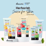 Herborist PAKET 3in1 Juice For Skin | Body Serum | Face Scrub | Exfoliating Gel Herboris
