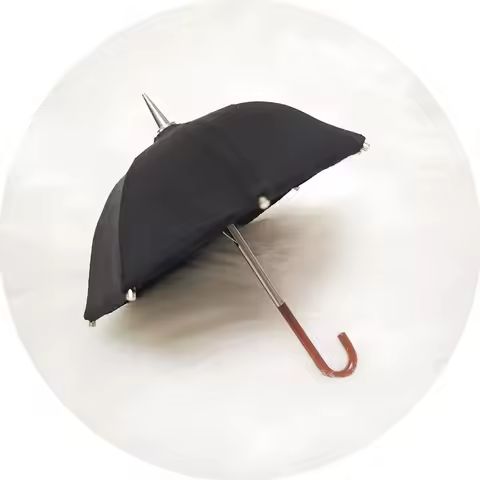 1Pcs 1/6 Dollhouse Mini Umbrella 1/6Doll Bumbershoot For Blyth, Pullip, Azone,BarbieDoll,BJD,ICY