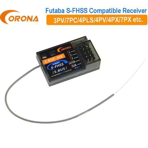 C4SF Receiver Corona-RC For Futaba FHSS / S-FHSS Mode Protocol With SBUS OutPut 4PM 3PV 7PX T14SG T8