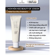 BOJ Relief Sun Rice+ Probiotics Chemical Sunscreen