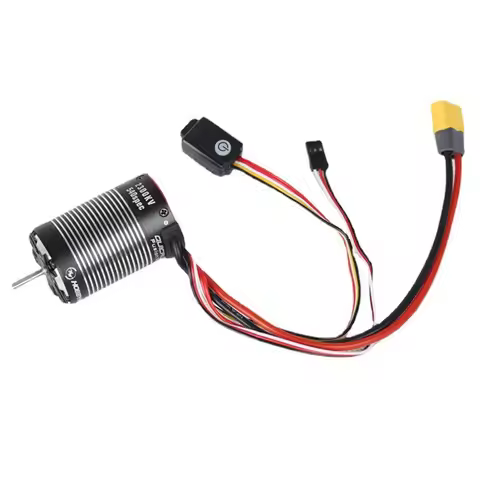 NEW Hobbywing Rc Car Motor Fusion Pro 2 in 1 Combo Brushless Motor 2300kv Cool Waterproof For Track 