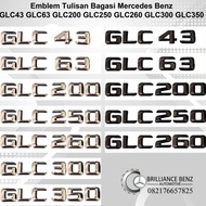 Mercedes Glc43 Glc63 Glc200 Glc250 Glc260 Glc300 Glc350 Glc-Class Writing Emblem