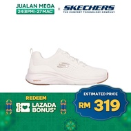 Skechers Women Slip-ins Sport Vapor Foam Fresh Trend Casual Shoes - 150024-NAT Air-Cooled Memory Foam Kasut Sneaker, Perempuan