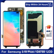 Original For Samsung Galaxy S10 Plus LCD Display Touch Sreen Digitizer Assembly For Samsung G9750 SM