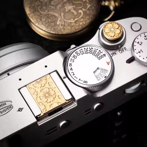 Sakura Camera Hot Shoe Cover Soft Release Button For Fuji XT3 XT2 XE5 X100VI XT30 XPro3 XT20 Nikon S