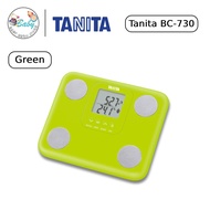 Tanita Scale BC-730 | Compact 9-in-1 Plastic Body Composition Monitor | Support up to 150kg