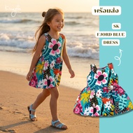 Songkran Fjord Blue Dress l Kingpin by Cartelkids
