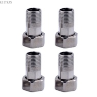 KIIK 4Pcs Water  Reducing Union Quick Coupling Replacement  Fitting Coupling