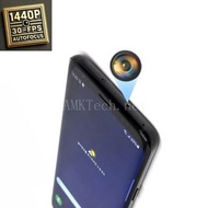 改裝款隱秘手機相機，鏡頭位於頂部嘅三星 S9+：擁有自動對焦功能嘅終極隱藏式相機手機。針孔攝錄機，偷拍鏡頭，偷拍針孔，針孔鏡頭，針孔攝影機，偷拍神器，隱藏攝錄機。（Modified Samsung S