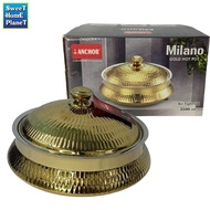[Made in India] ANCHOR Milano Gold Hot Pot 1.5L 2.5L 3.5L  Stainless Steel Food Warmer HotPot