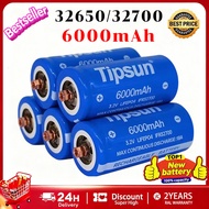 / /Tipsun battery 32700 6000mAh 3.2V LiFePo4 battery new Spiral Rechargeable Battery can COD. .