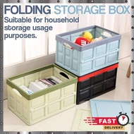 30L/56L Collapsible Foldable Storage Bin Stackable Container Car Indoor Portable Folding Storage Box