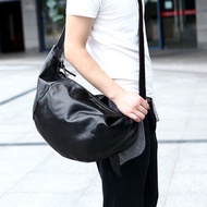 📿 New Korean Style Men's Bag Personalized Travel Bucket Bag Trendy Bag Casual Dumpling Bag Crossbody Bag